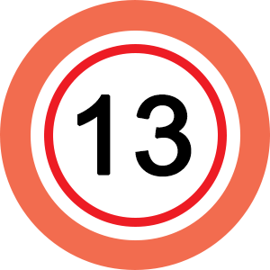 13