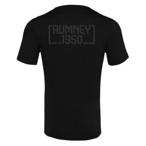 Rumney RFC – GRAPHIC tee 2 REVERSE (Black)