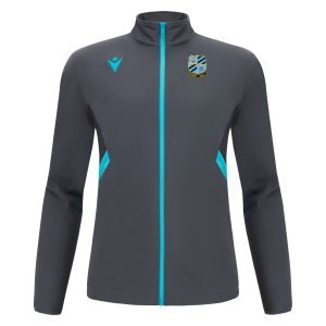 Rumney RFC – RAIJIN full zip top (Anthracite/Neon Blue) Kids