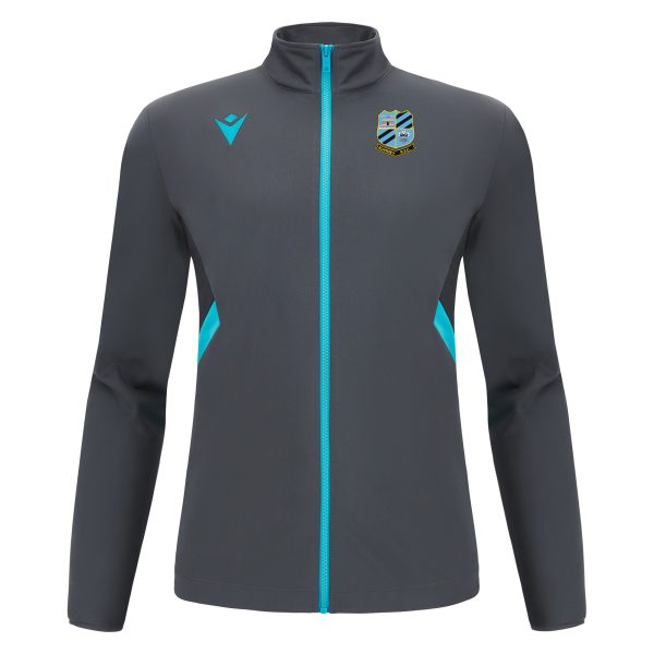 Rumney RFC - RAIJIN full zip top (Anthracite/Neon Blue) Kids